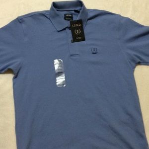 Izod blue collared shirt